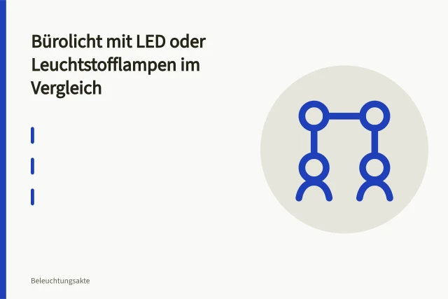 LED-Panel und T5-Leuchtstofflampe als Deckenleuchten im Büro im Vergleich. Bürolicht mit LED oder Leuchtstofflampen im Vergleich